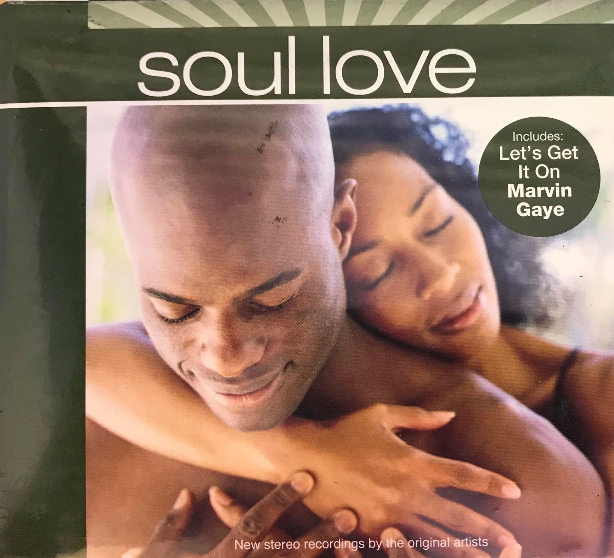 CD.SOUL LOVE INCLUCLES LETS GET ON MARVIN GAYE